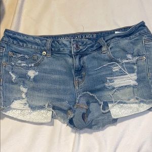 jean shorts
